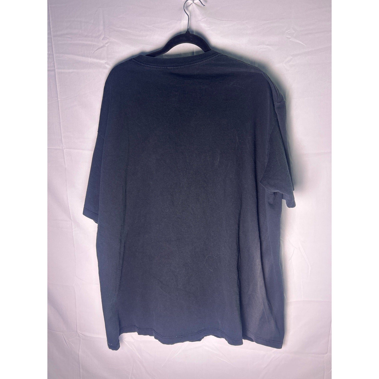 Vintage 90s Nike Logo Print Black T-shirt Men's Size XL