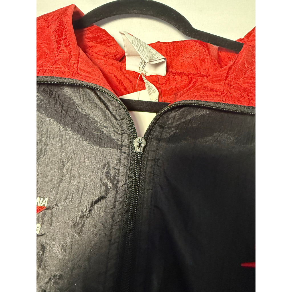 Speedo Indiana University Black Diving Windbreaker Jacket Full Zip Women's M/L?