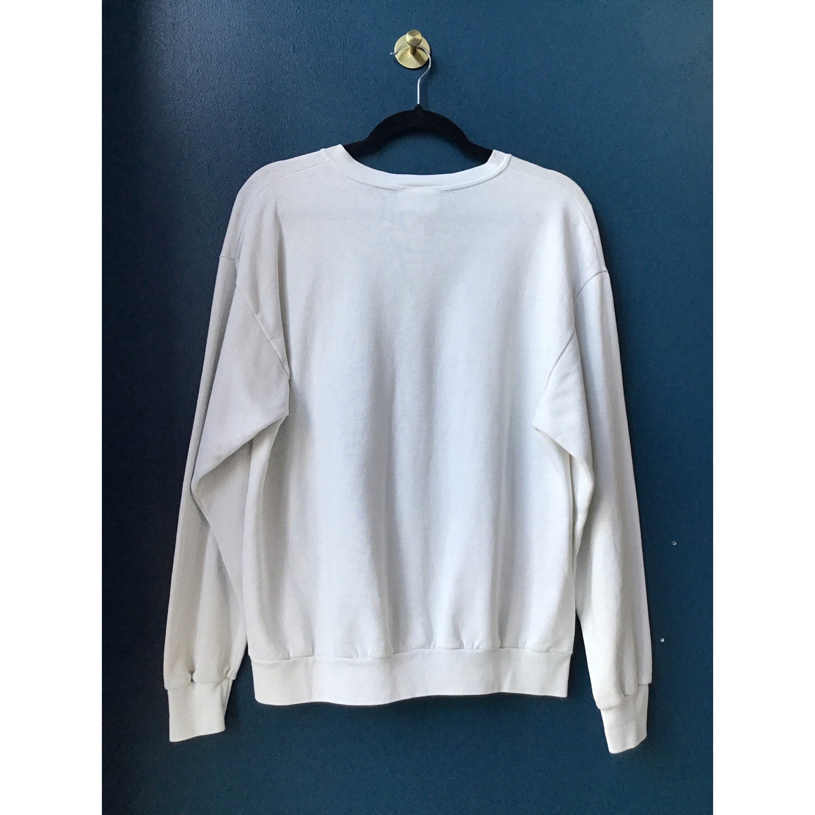 Universal Studios Hollywood USA White Crewneck Pullover Sweatshirt Women's Large