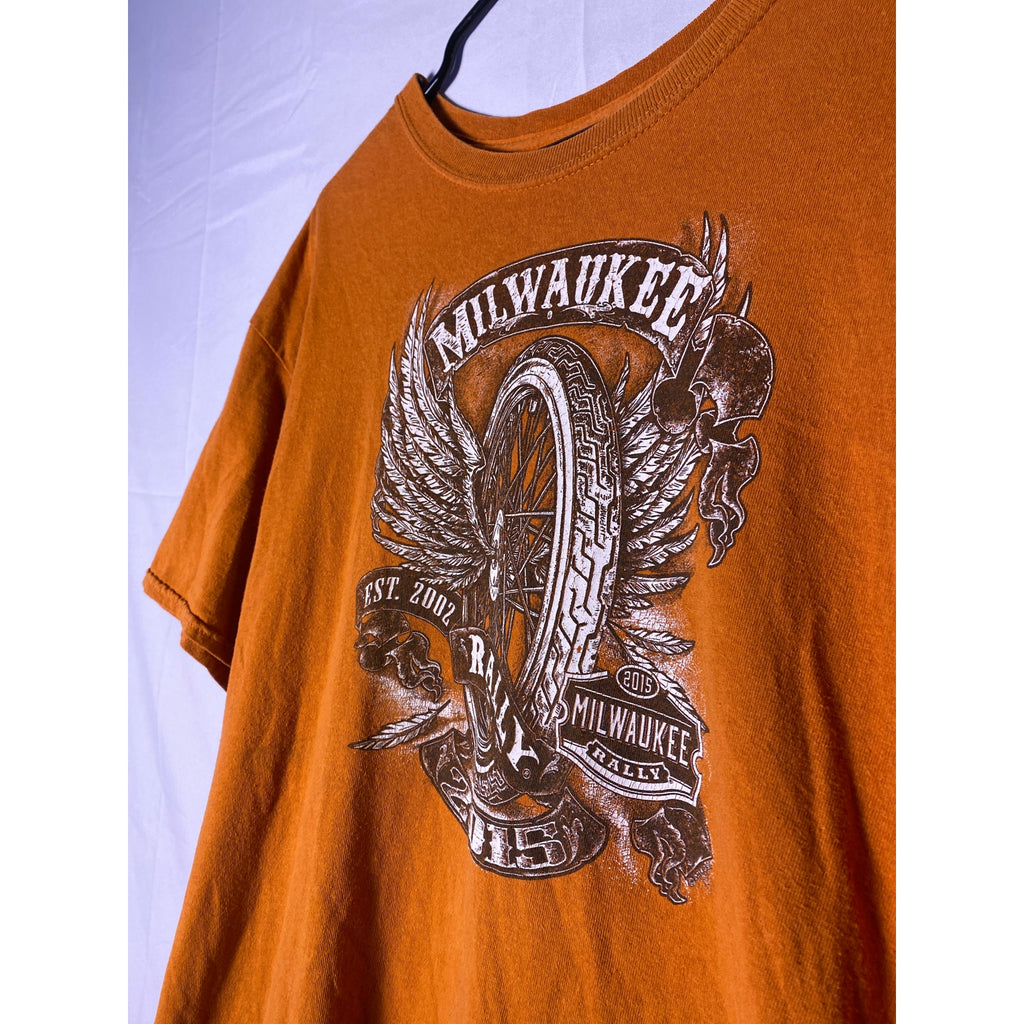 Milwaukee Orange Harley Davidson