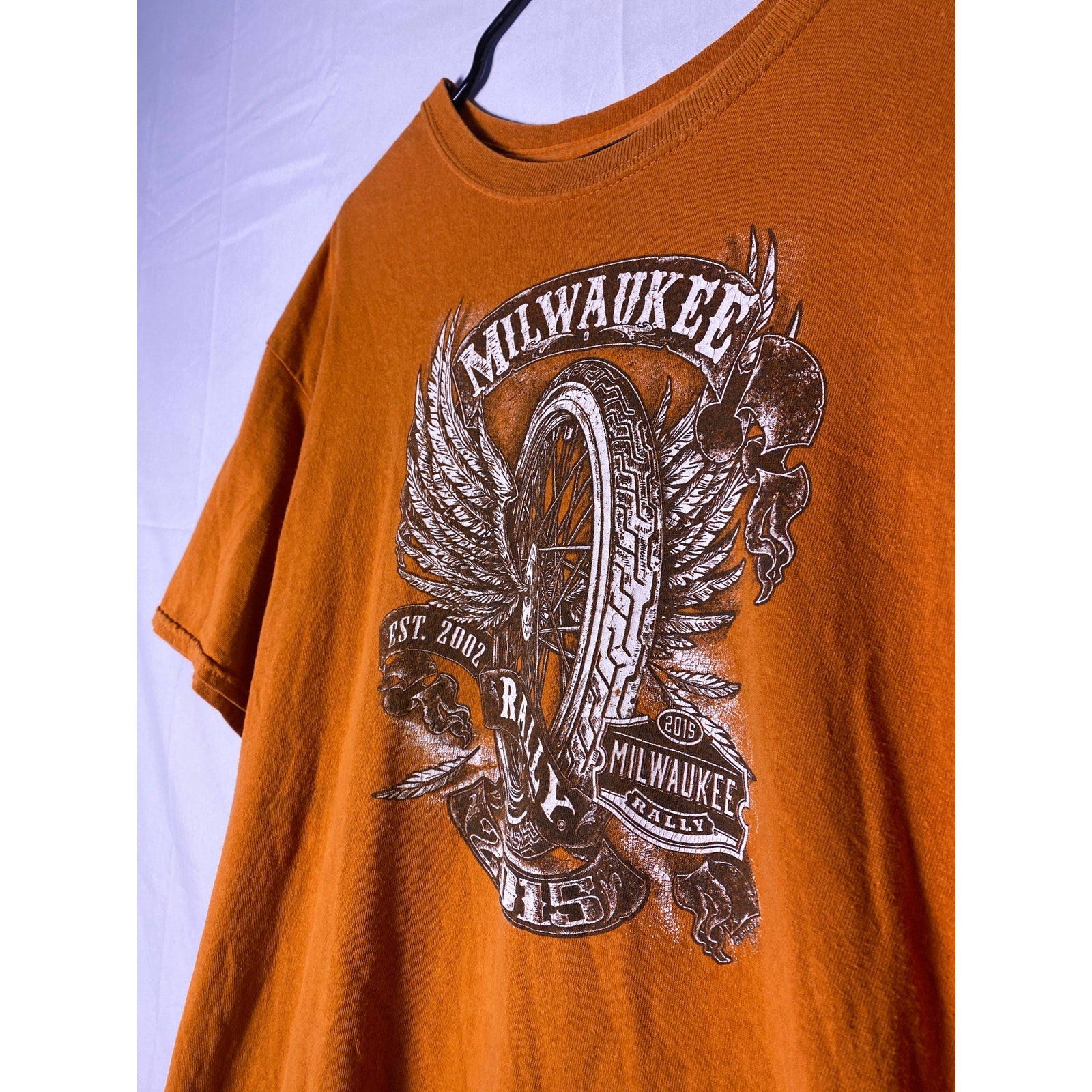 Milwaukee Orange Harley Davidson