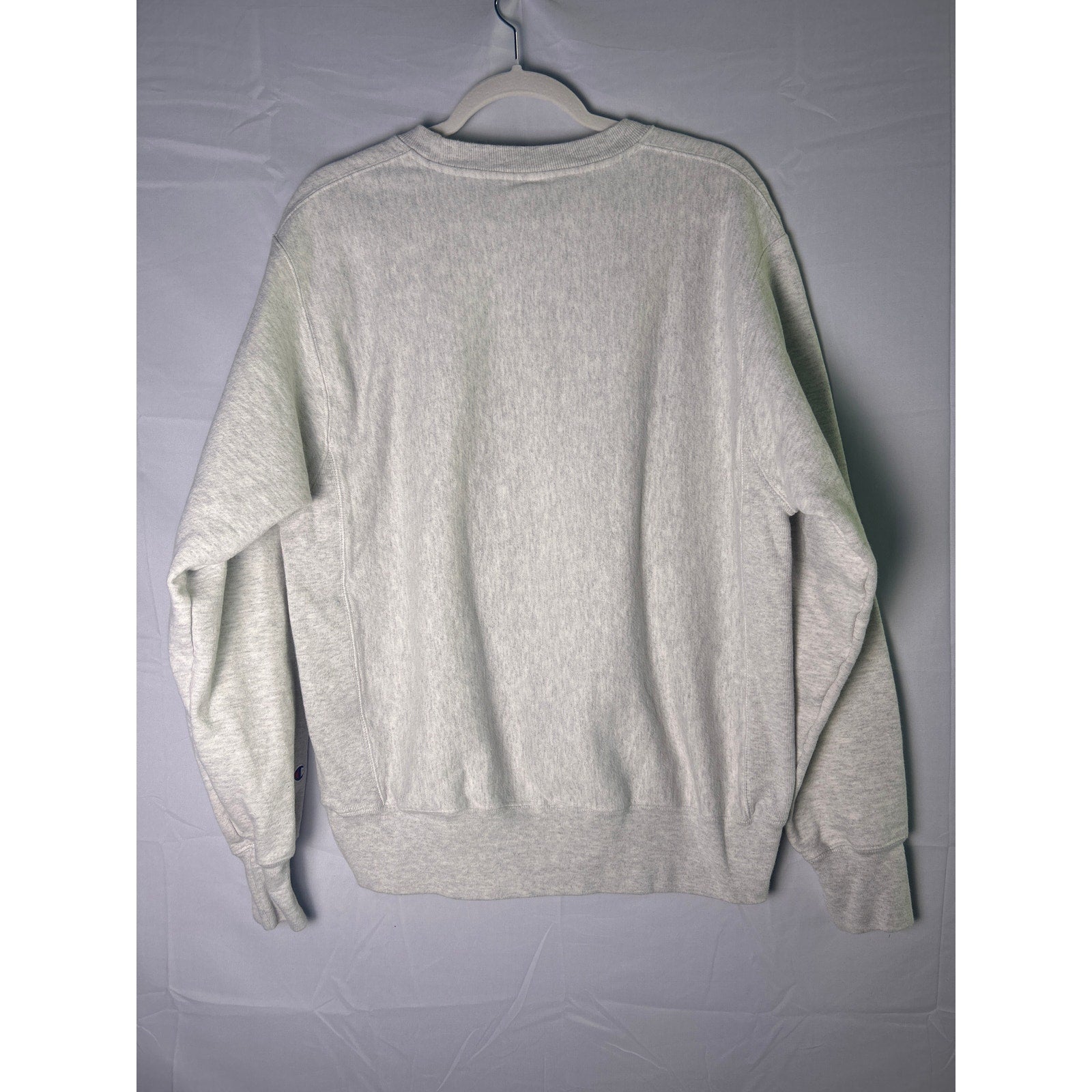 Champion IU INDIANA University Gray Pullover Crewneck Sweatshirts Women's Medium