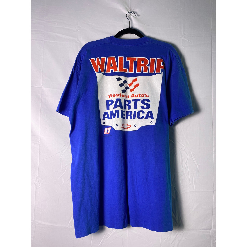 Darrell Waltrip 17 Parts America Western Auto Racing Team Shirt Men's Size 2XL