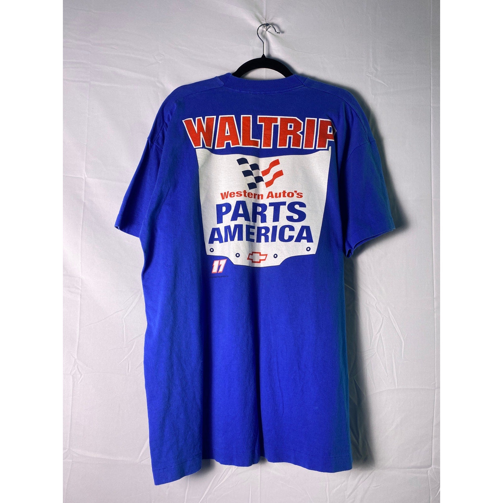 Darrell Waltrip 17 Parts America Western Auto Racing Team Shirt Men's Size 2XL