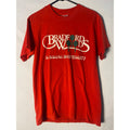 Hanes Bradford Woods IU Indiana University Graphic Print Red Shirt Men's Medium