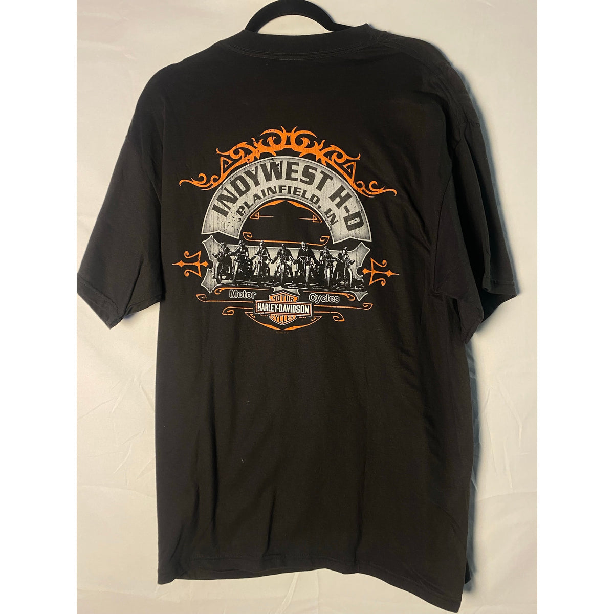 Harley Davidson 105th Anniversary Graphic Shirt Indywest Plainfield, Indiana S/M