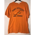Gildan Tony Stewart Race Academy Orange Graphic Racing T-shirt Men's Size Large