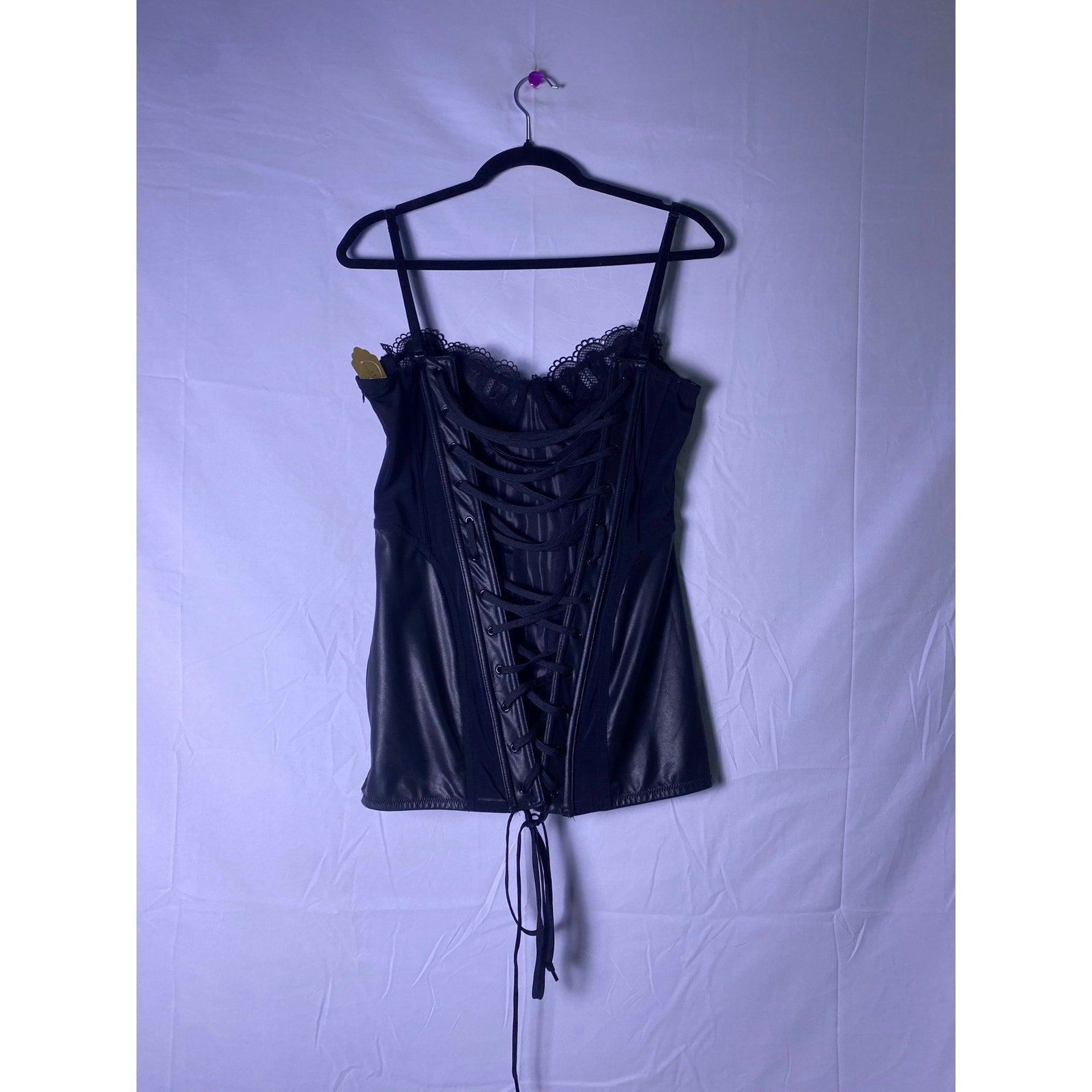 Savage X Fenty Renaissance Rose Corset Dress Lingerie Women's Size Large