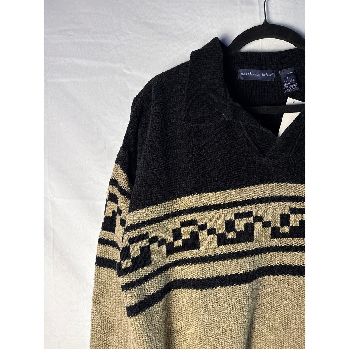 Northern Isle Two Tone Knit Sweater