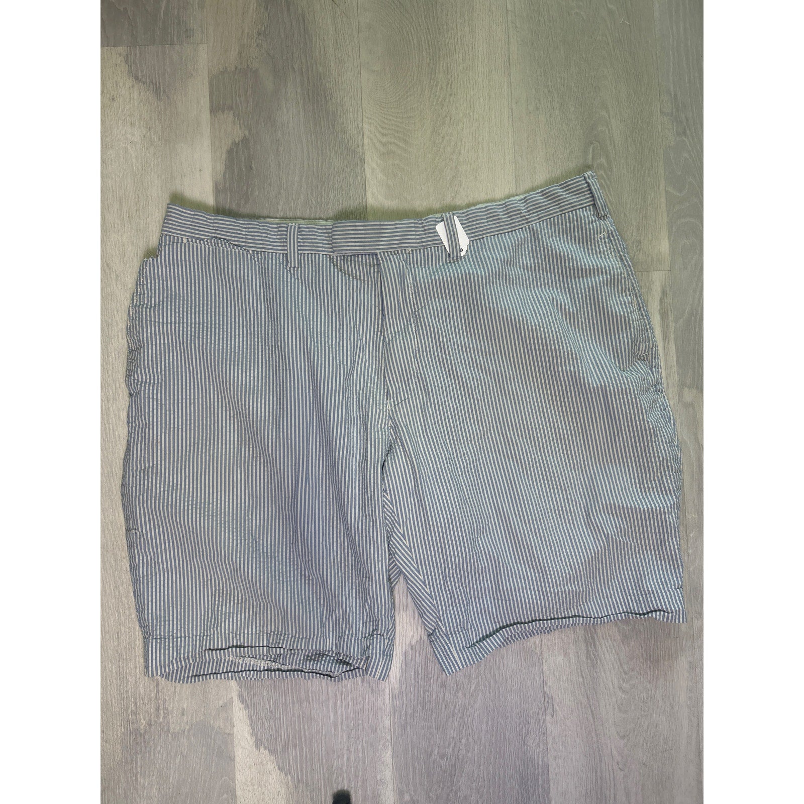 Polo by Ralph Lauren Blue White Striped Chino Shorts Men's Size 42