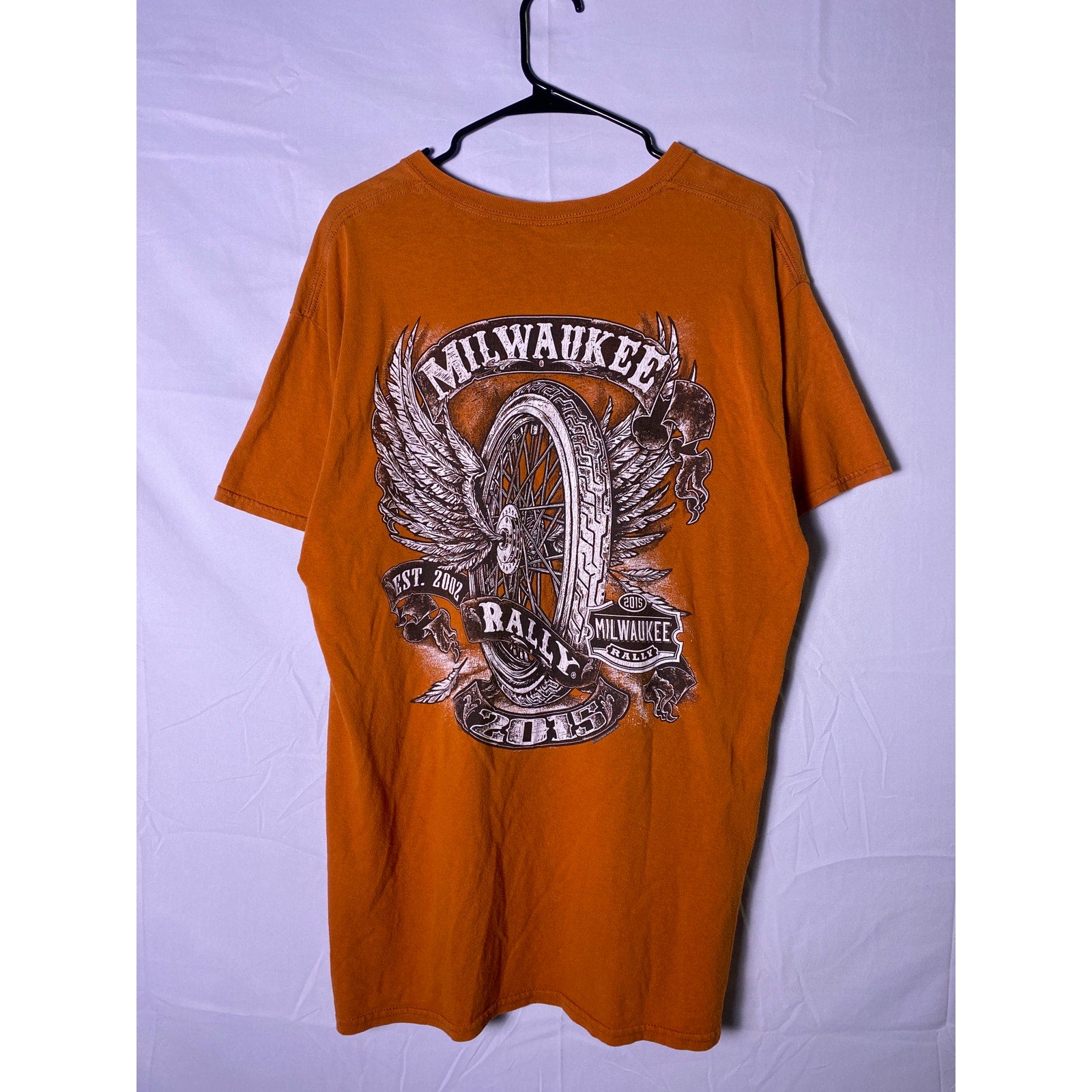 Milwaukee Orange Harley Davidson