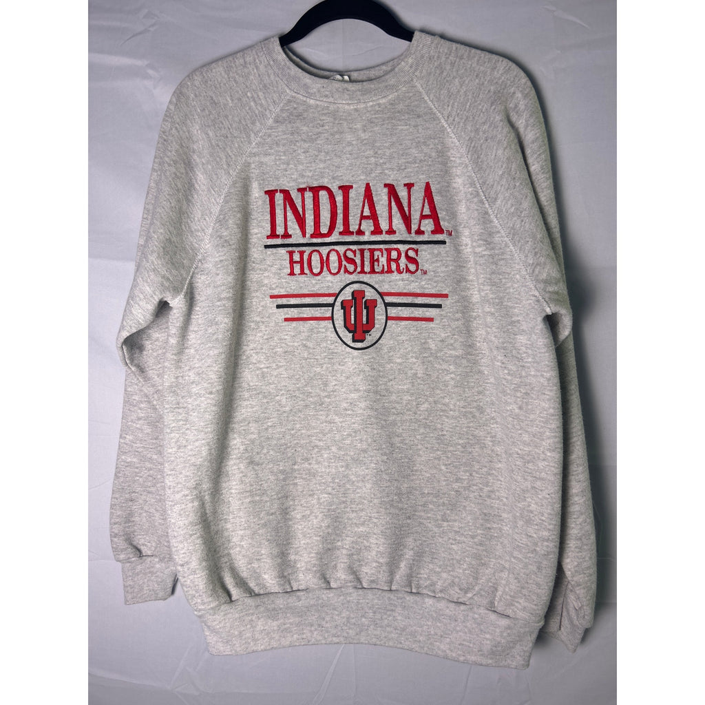 U.S. Sweats INDIANA Hoosiers Gray Crewneck Pullover Sweatshirt Men's Size XL