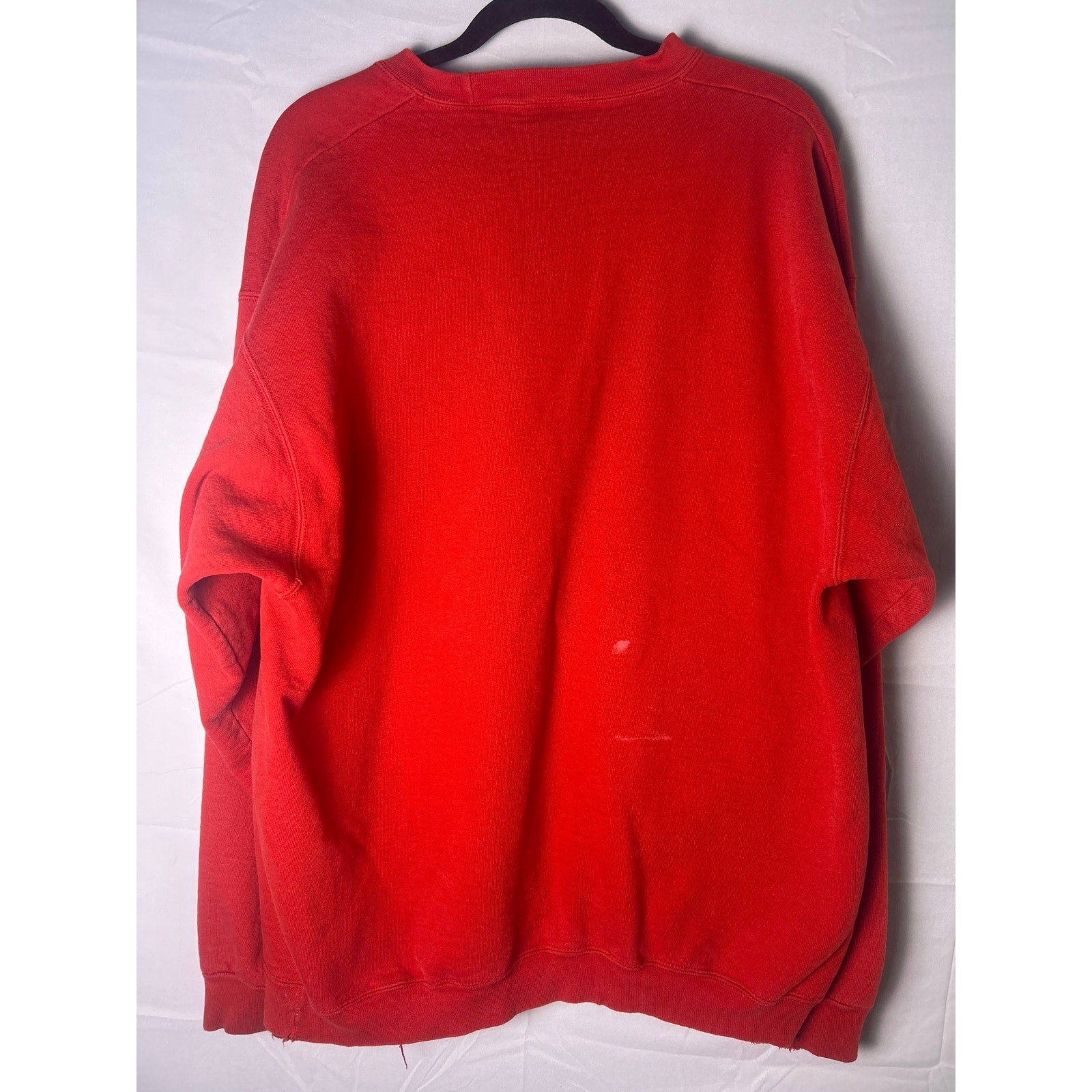 Fruit of the Loom IU Indiana Hoosiers Red Crew Neck Pullover Sweatshirt Men's XL