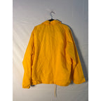 Vintage Birdie Yellow Elise Cow Embroidered Button Snap Nylon Bomber Jacket Women's Size Large