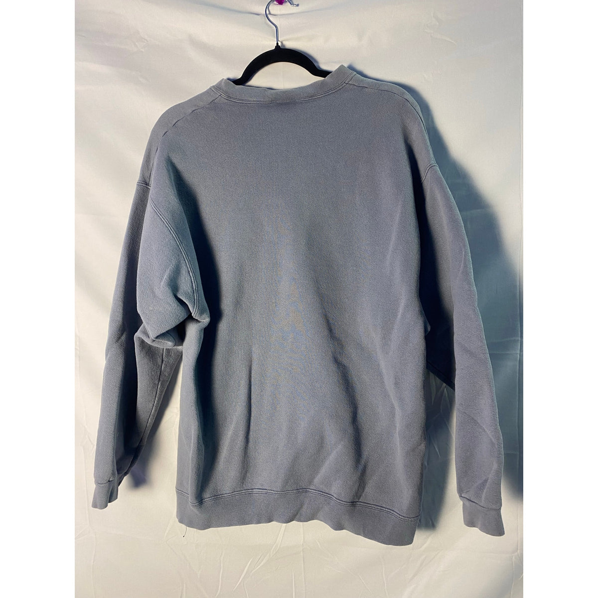 Vintage Lee IU Rush Counselor Panhellenic Association Embroidered Gray Sweater Size XL