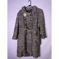 Vintage 60s Levi Strauss Signature Chunky Woven Swing Long Coat Jacket Large