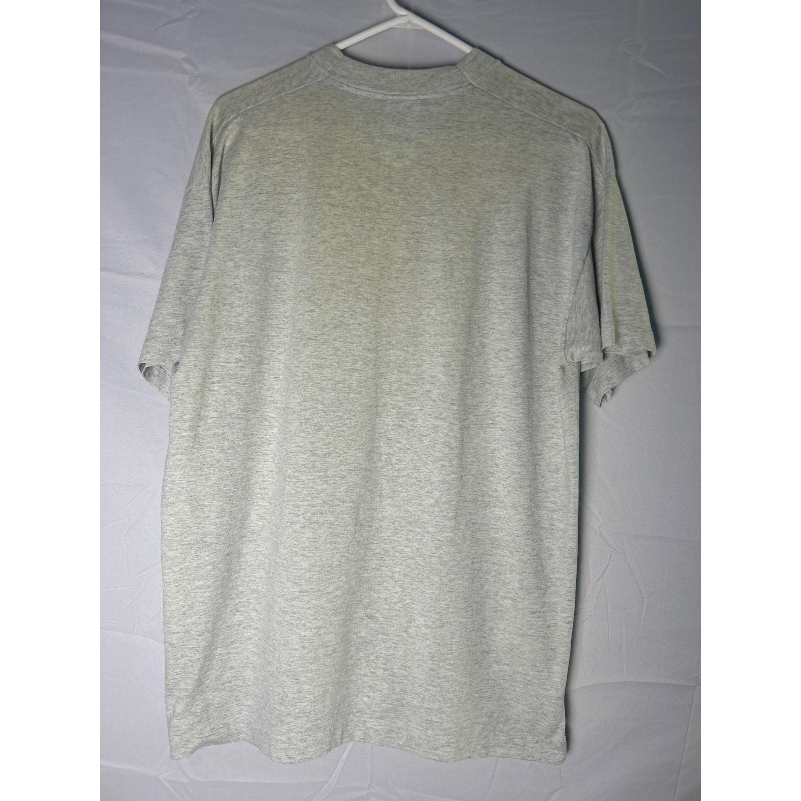 Fruit of the Loom BRAKES ARE FOR PUSSIES! Graphic Print Gray Shirt Mens Size XL