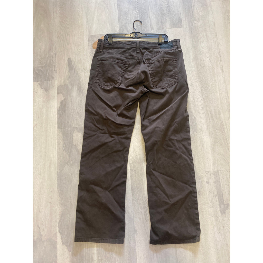 Adriano Goldschmied The Protégé Brown Straight Leg Jeans Men's Size 34x34