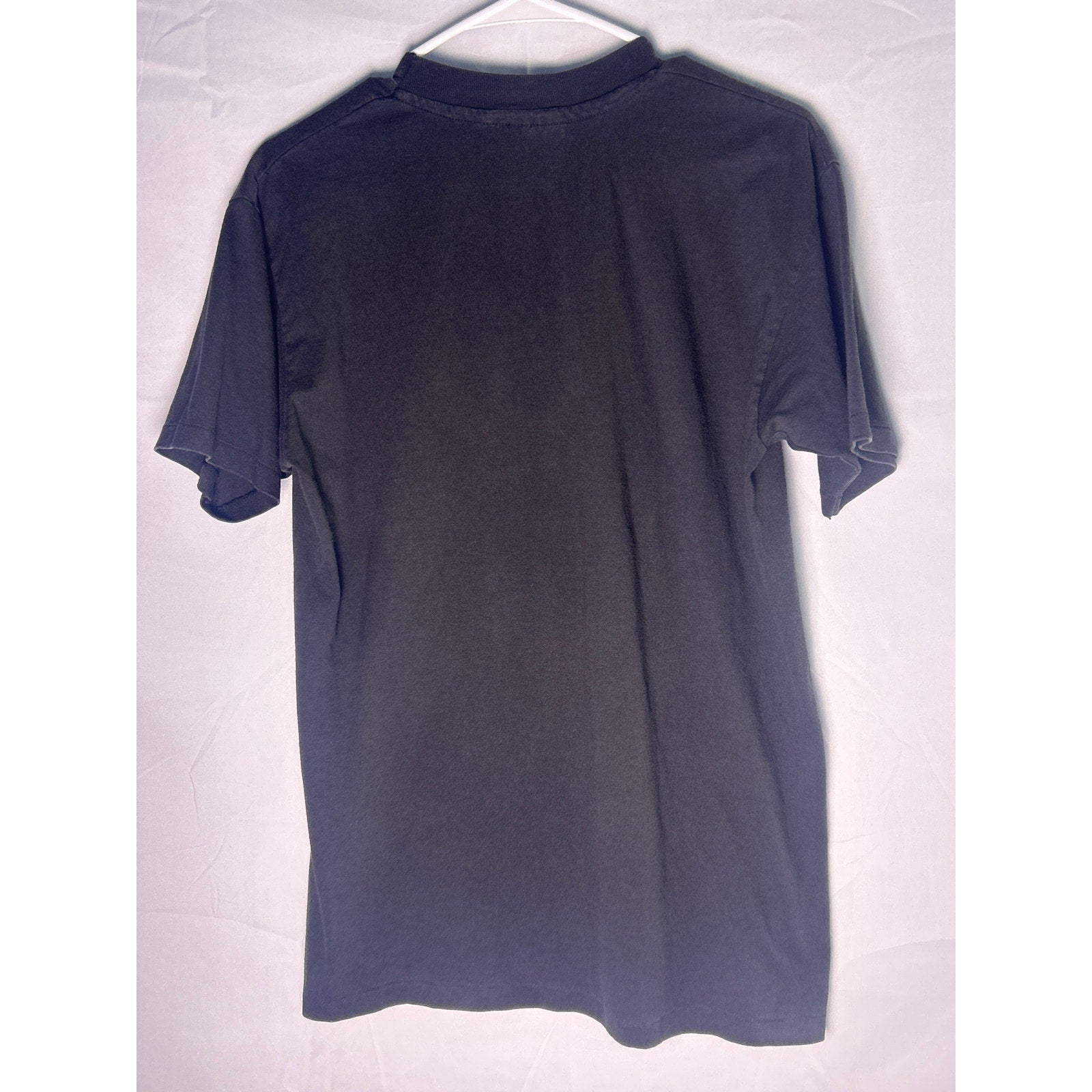 Vintage 90s Hanes Operation Desert Storm Lightning Military Black T-Shirt Large