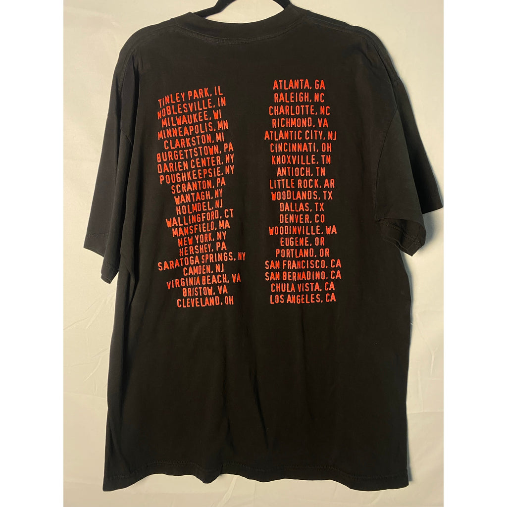 Vintage John Fogerty Shirt Premonition Tour Rock Concert 1998 Graphic Shirt XL