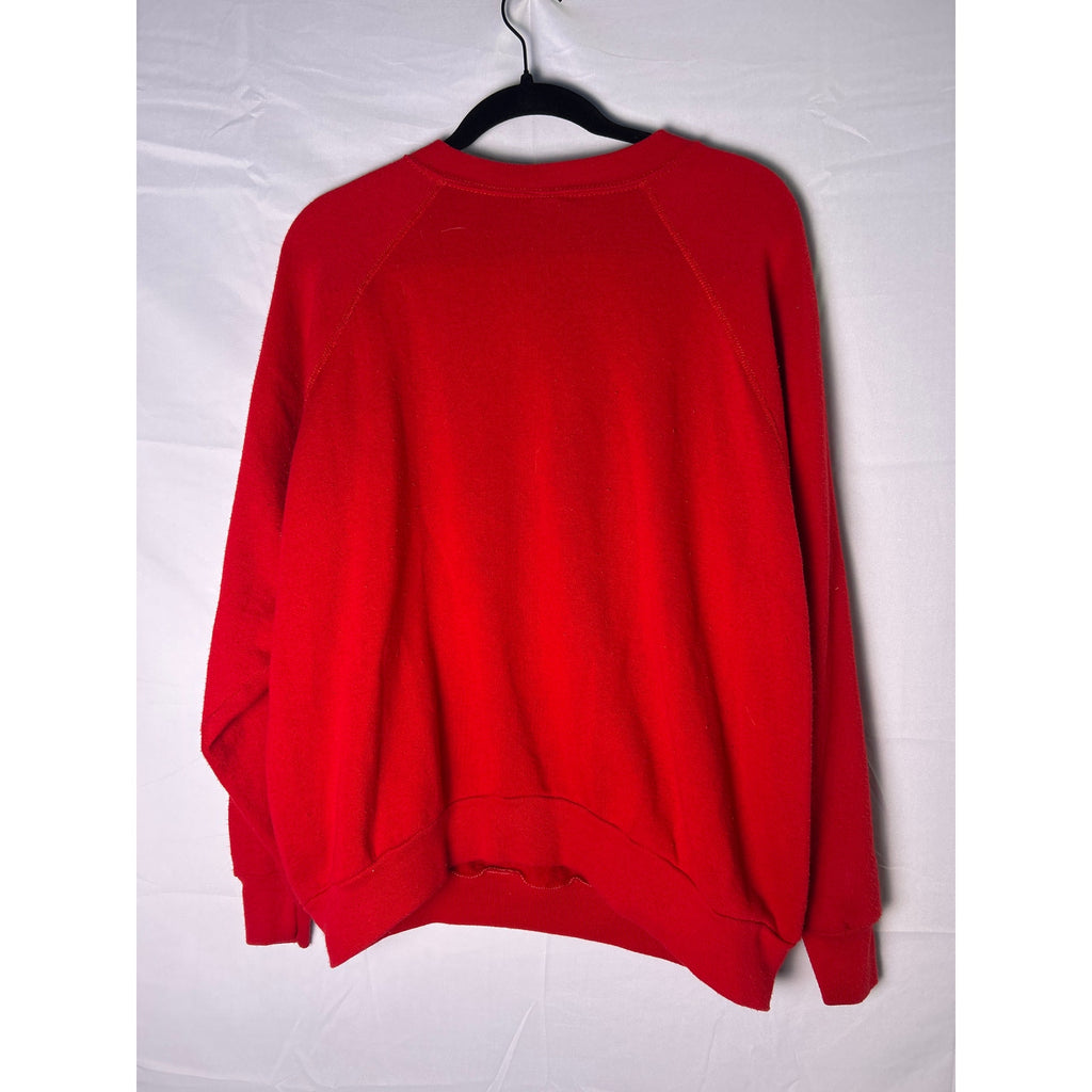 Tultex Indiana University Red Crewneck Pullover Sweatshirt Men's Size XL