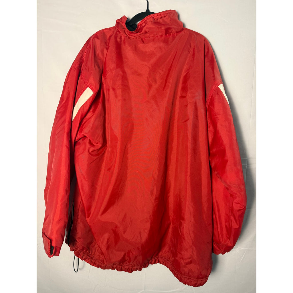 Pro Edge IU INDIANA Red Windbreaker Bomber Jacket Full Zip Men's Size 2XL