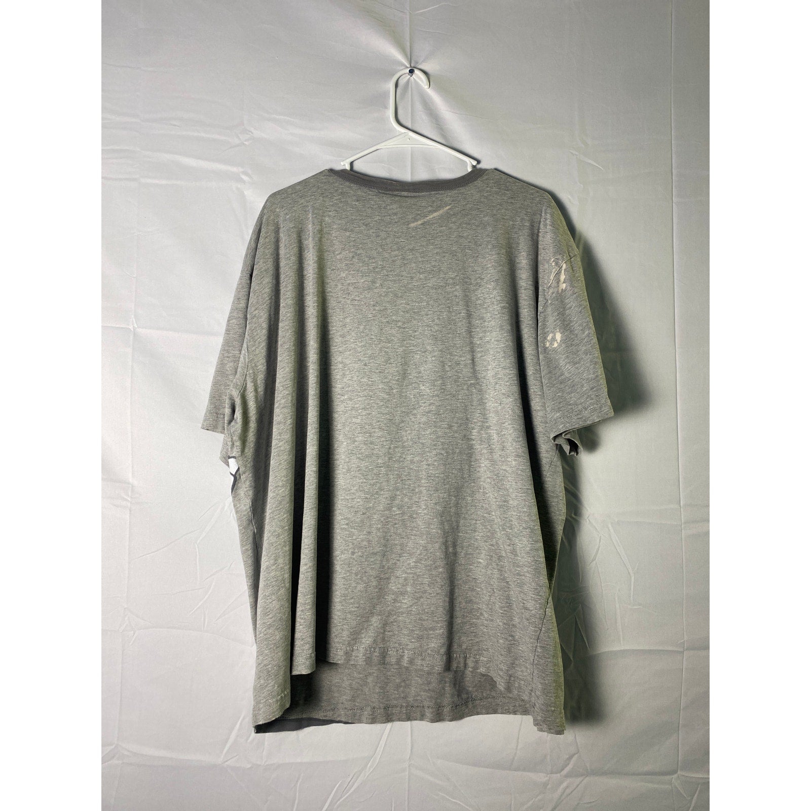 Disney Goofy Grey Cotton Short Sleeve Round Neck T-shirt Women's Size XXL
