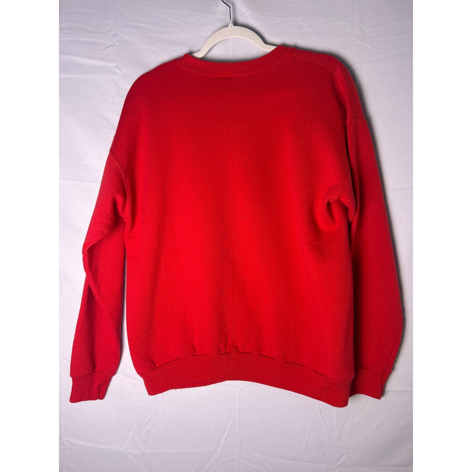 Hanes IU Indiana Hoosiers Red Crewneck Pullover Sweatshirt Women's Size Large