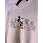 Mickey and Friends Embroidered Crew