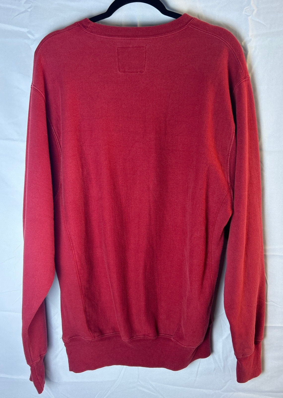 Steve & Barry's INDIANA Print Crew Neck Red Sweatshirt Men's Size Medium