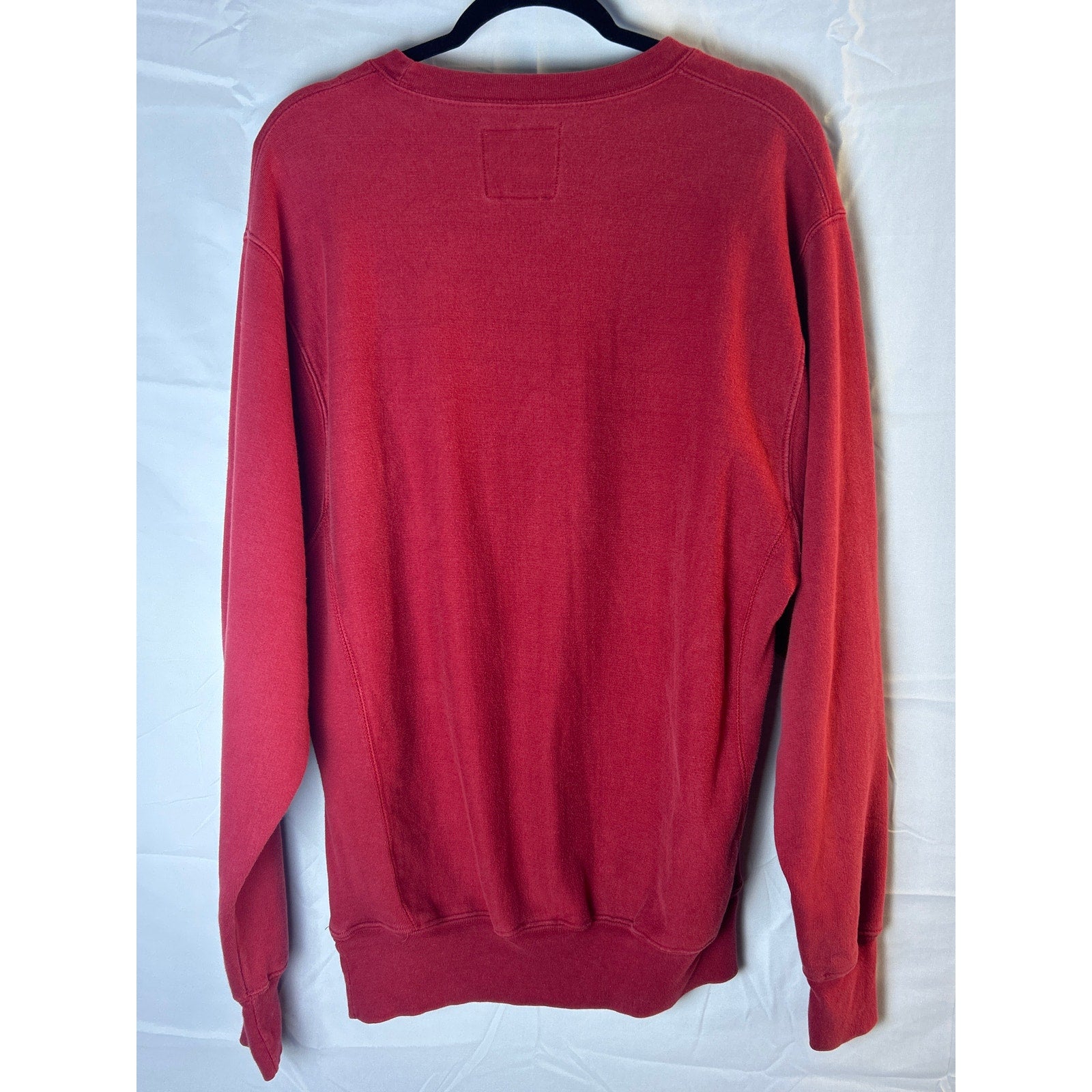 Steve & Barry's INDIANA Print Crew Neck Red Sweatshirt Men's Size Medium