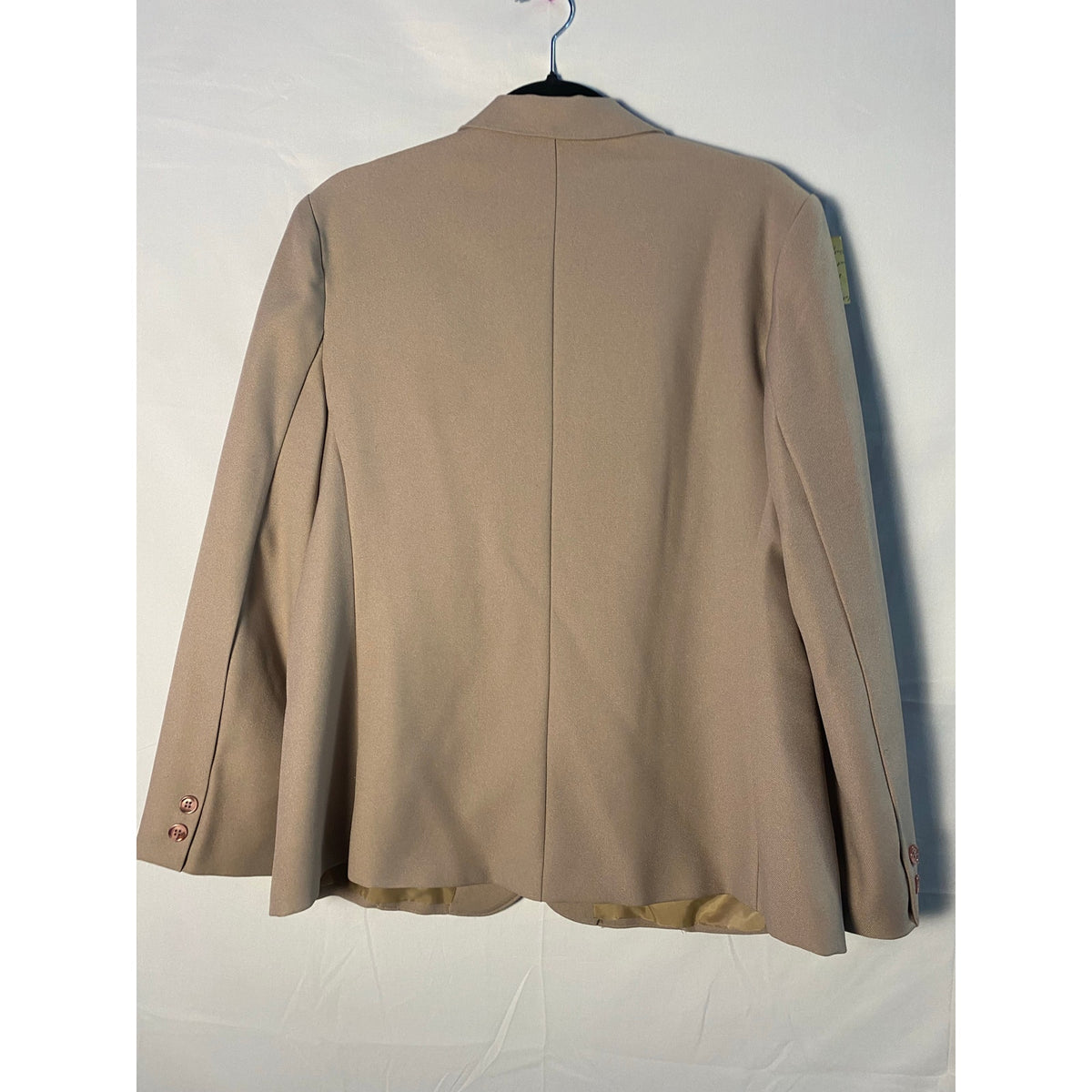 Vintage Sears 60s-70s Beige Two-Buttons Blazer Jacket Womens Medium Career