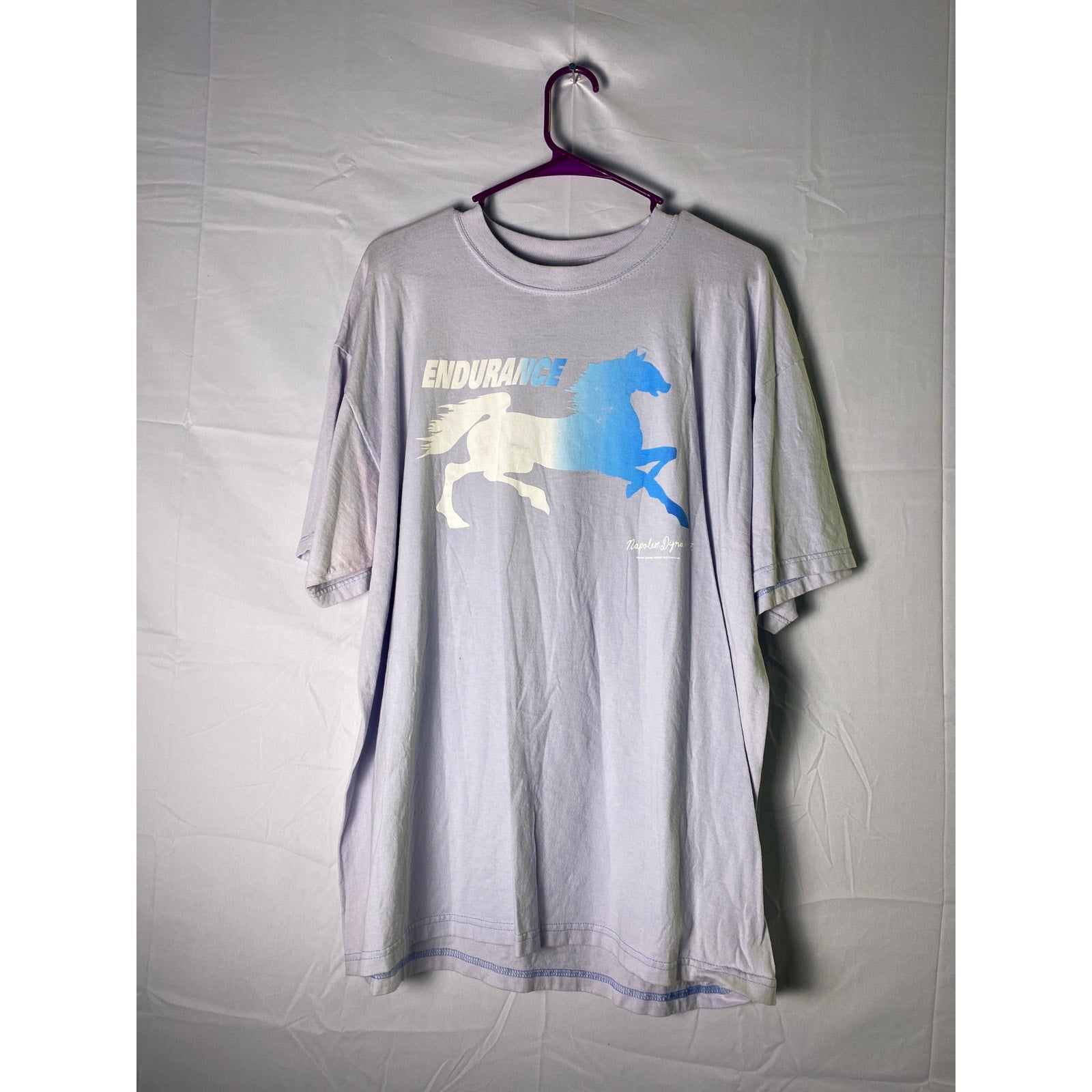 Endurance Movie Tee Shirt Super Light Blue T-shirt Crew Neck Men's Size XL