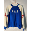 Cross stitched people Crewneck