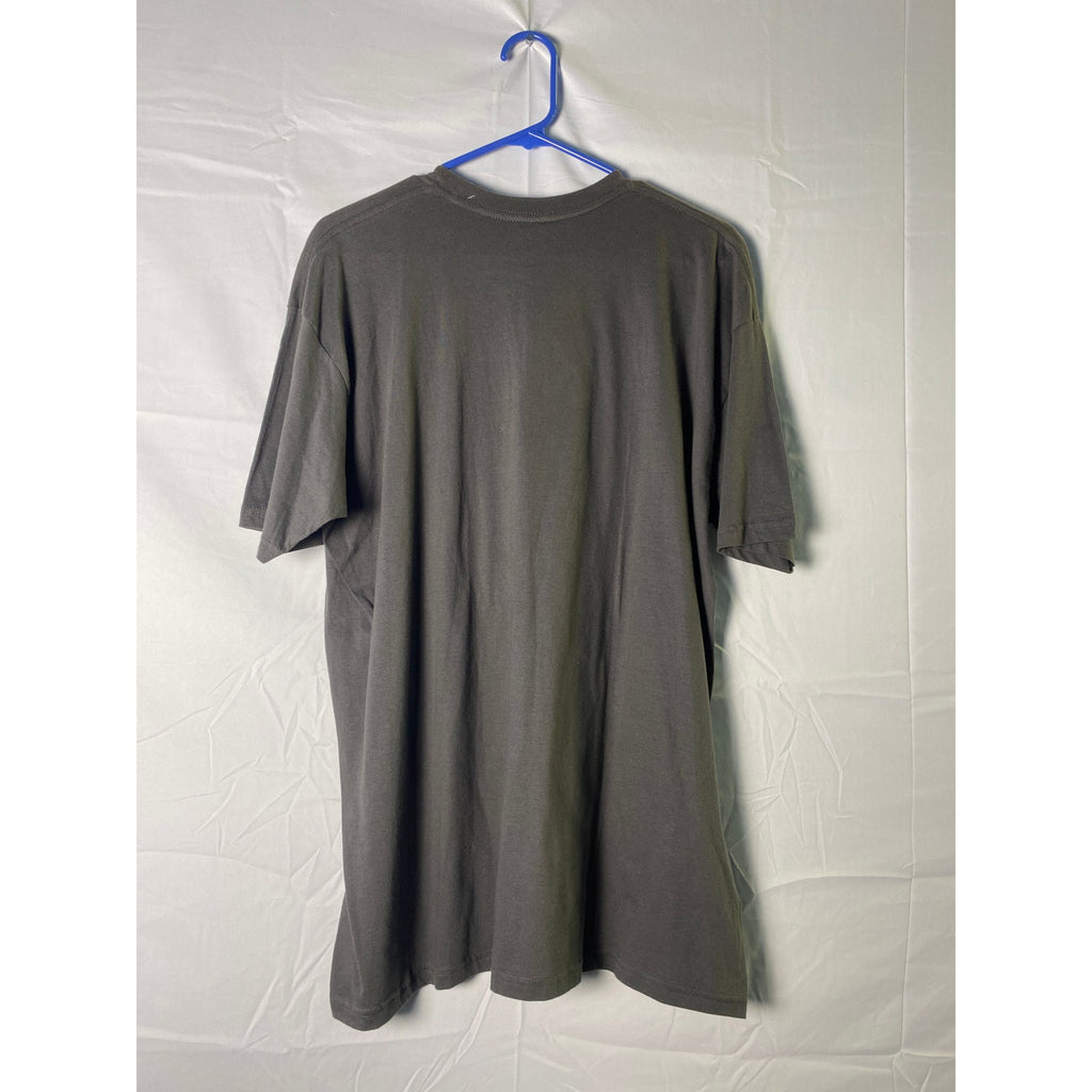 Tapout Print Round Neck Black T-Shirt Men's Size XL