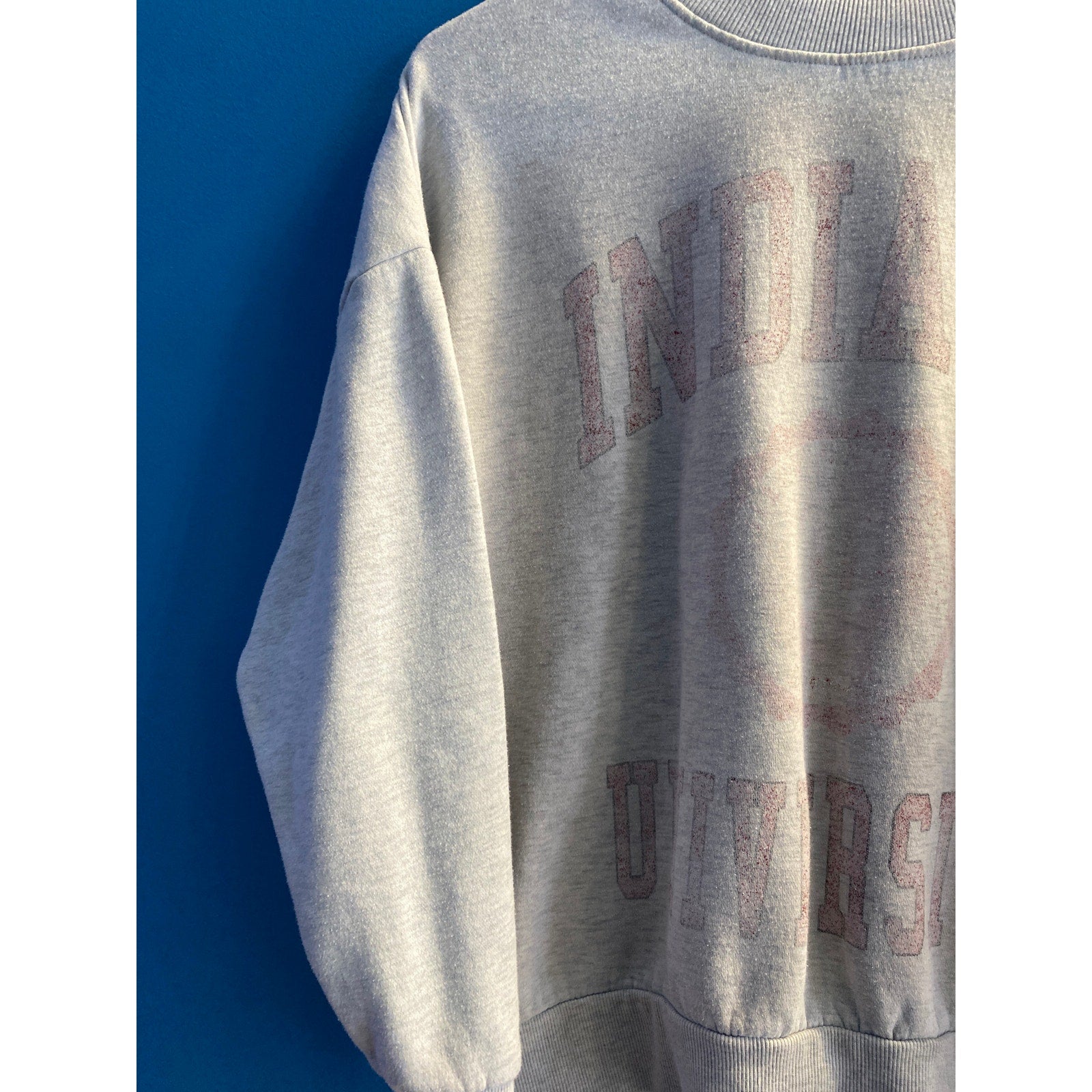 Counter Couture IU INDIANA UNIVERSITY Print Crewneck Sweatshirt Women's Medium