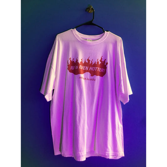 Gildan IU is EVEN HOTTER! Indiana Black Expo 2007! White T-shirt Men's Size 2XL