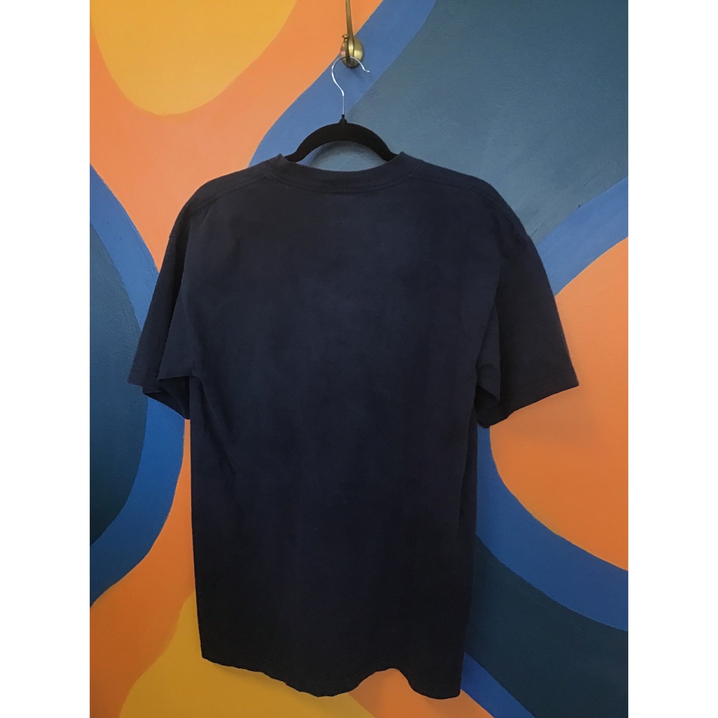 Bayside Be the change you wish to see in the world Black Shirt Womens Size Large