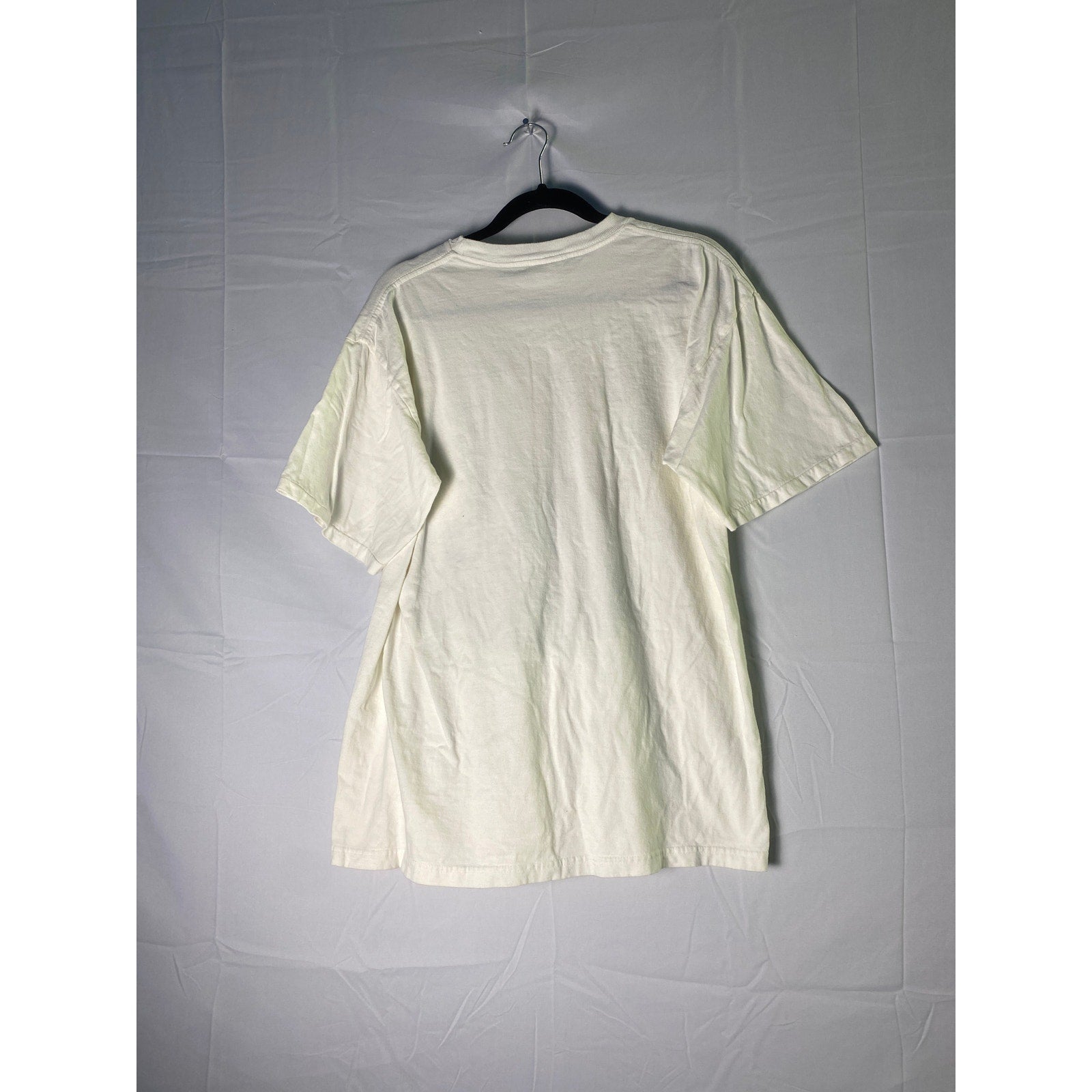 90s Trau & Loevner Don Addis Corporate Ladder Comic White Shirt Men's Size Large