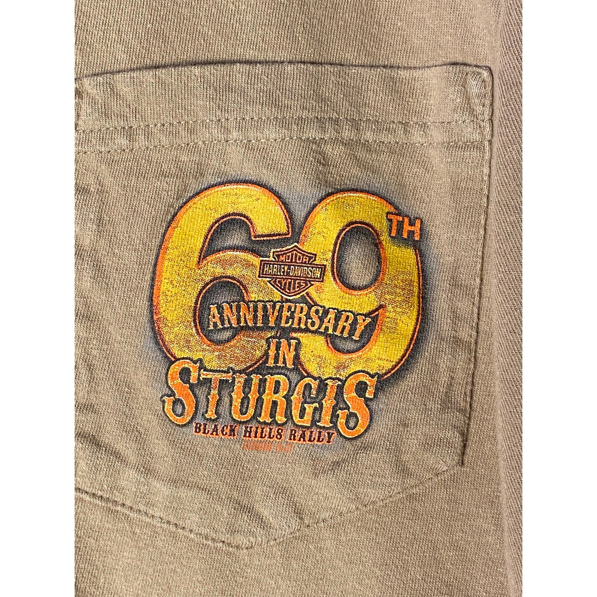 Harley Davidson 69th Anniversary in Sturgis Black Hills Rally Shirt Size XL-2XL?