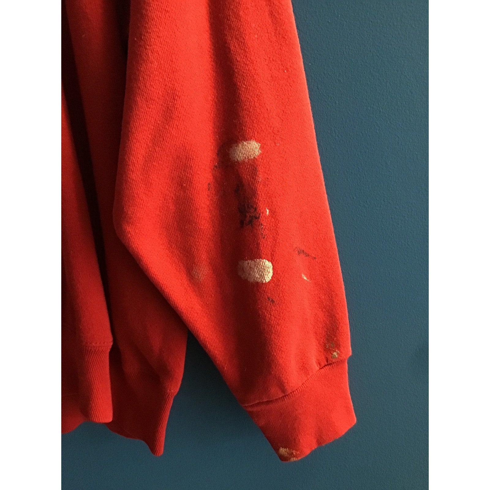 Vintage 80's The Sweatshirt Company INDIANA MDCCCXX Red Sweatshirt Women's Large