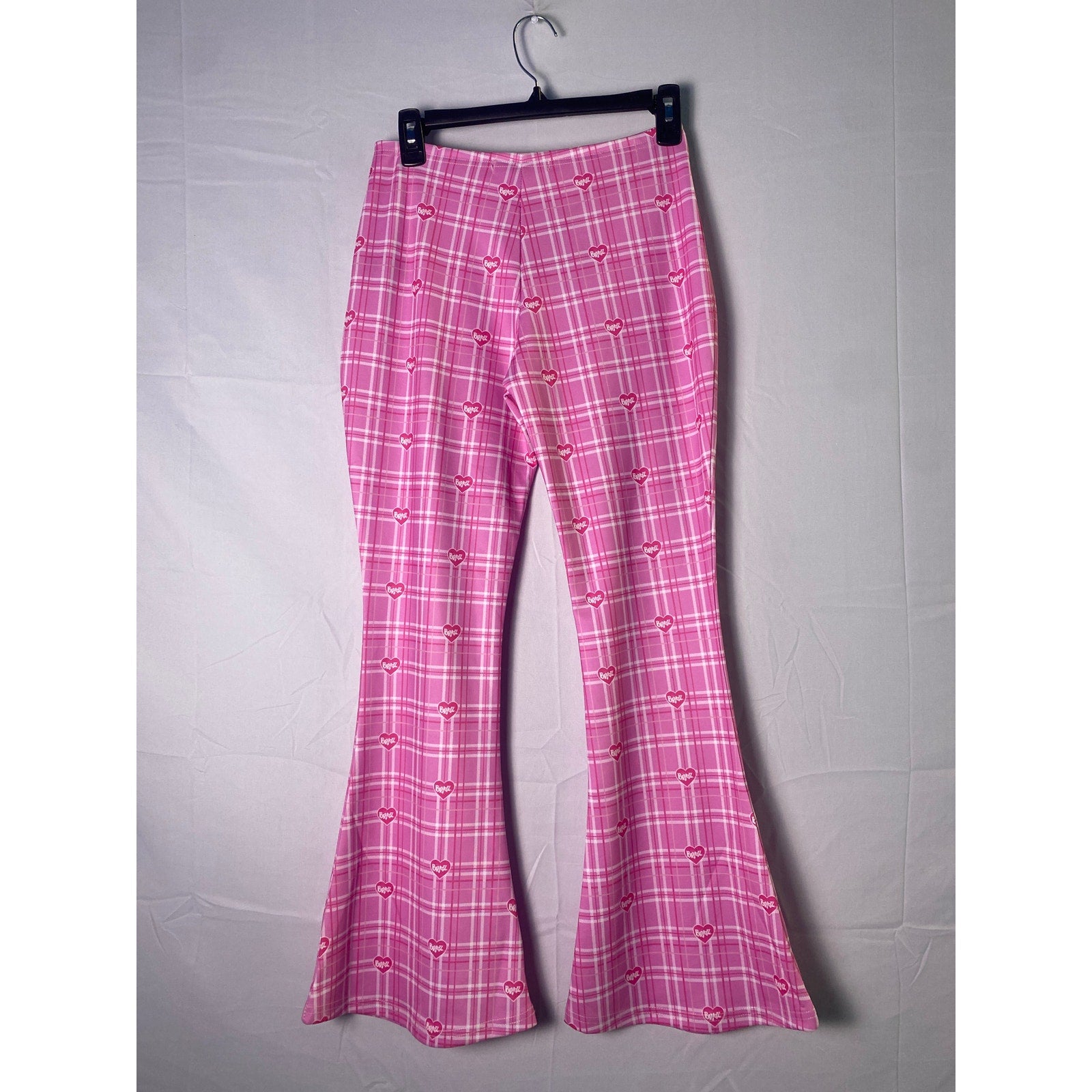 Dolls Kill x Bratz Pretty In Punk Plaid Flared Pants Women's Size Small