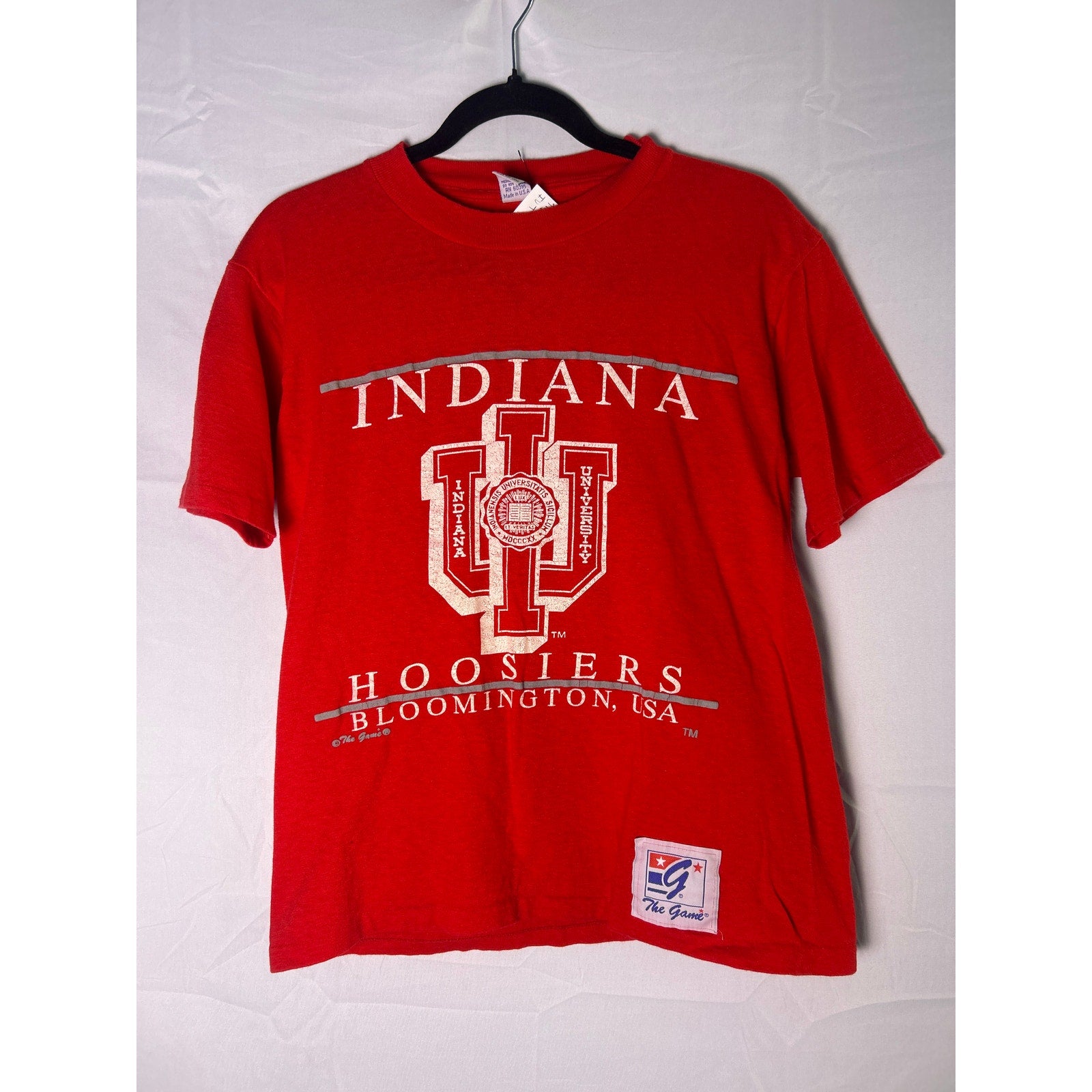 The Game Indiana Hoosiers Bloomington, USA Red T-shirt Women's Size Medium