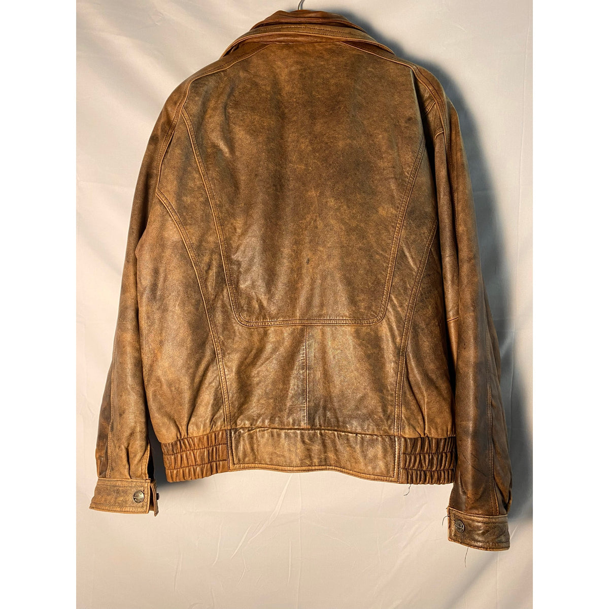 Vintage Wilsons Leather Experts Thinsulate Ultra Genuine Leather Bomber Jacket