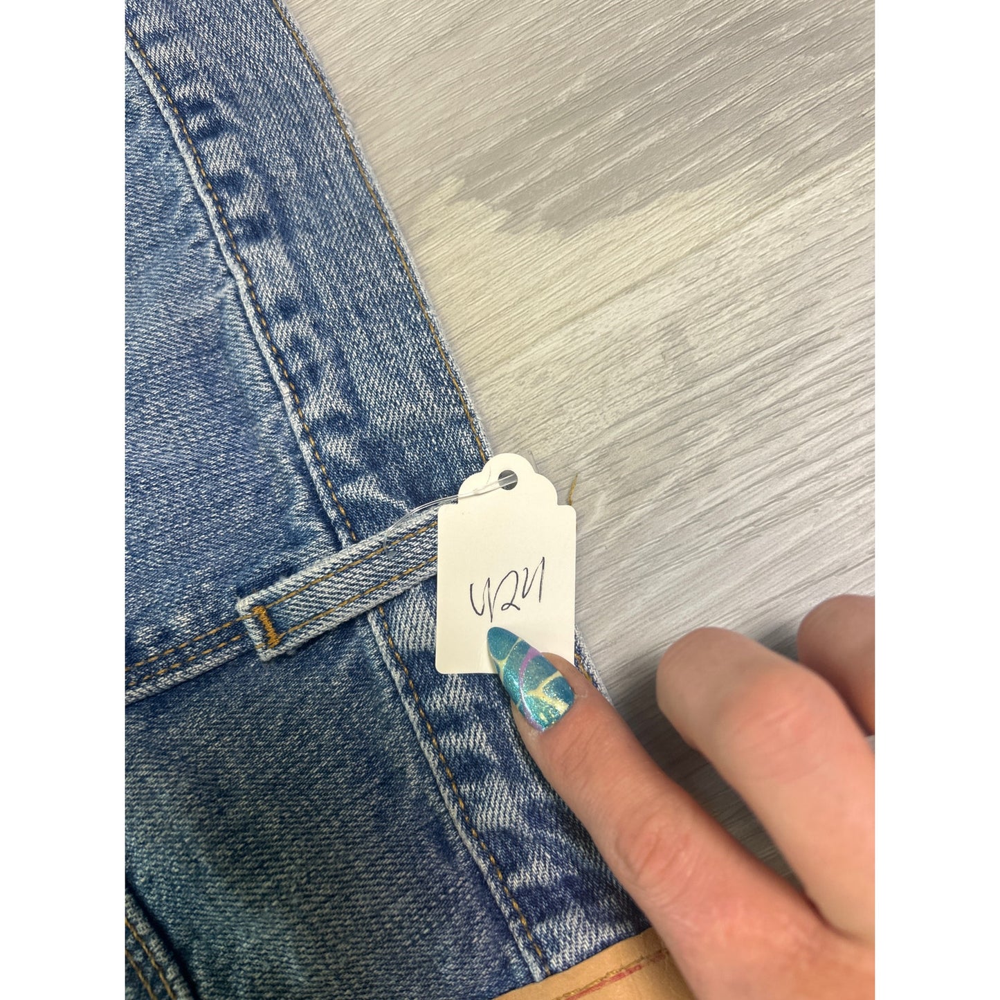 Levi's 579 Baggy Straight Fit Jeans Medium Wash 5-Pockets Men's Size 34x32