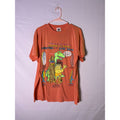 KING TONGA'S EVOLUTION OF THE SURF BOARD Graphic Print Orange Shirt Size XL&nbsp;