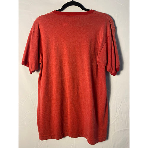2005 Creature From The Black Lagoon Ringer Graphic Print Red Shirt Men's Large