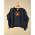 Vintage B.U.M. #86 Equipment Embroidered Blue Crewneck Women’s Size Large