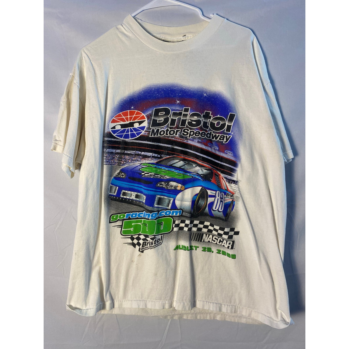 Chase Authentics Bristol Motorspeedweay August 24, 2002 Racing Shirt Mens Large