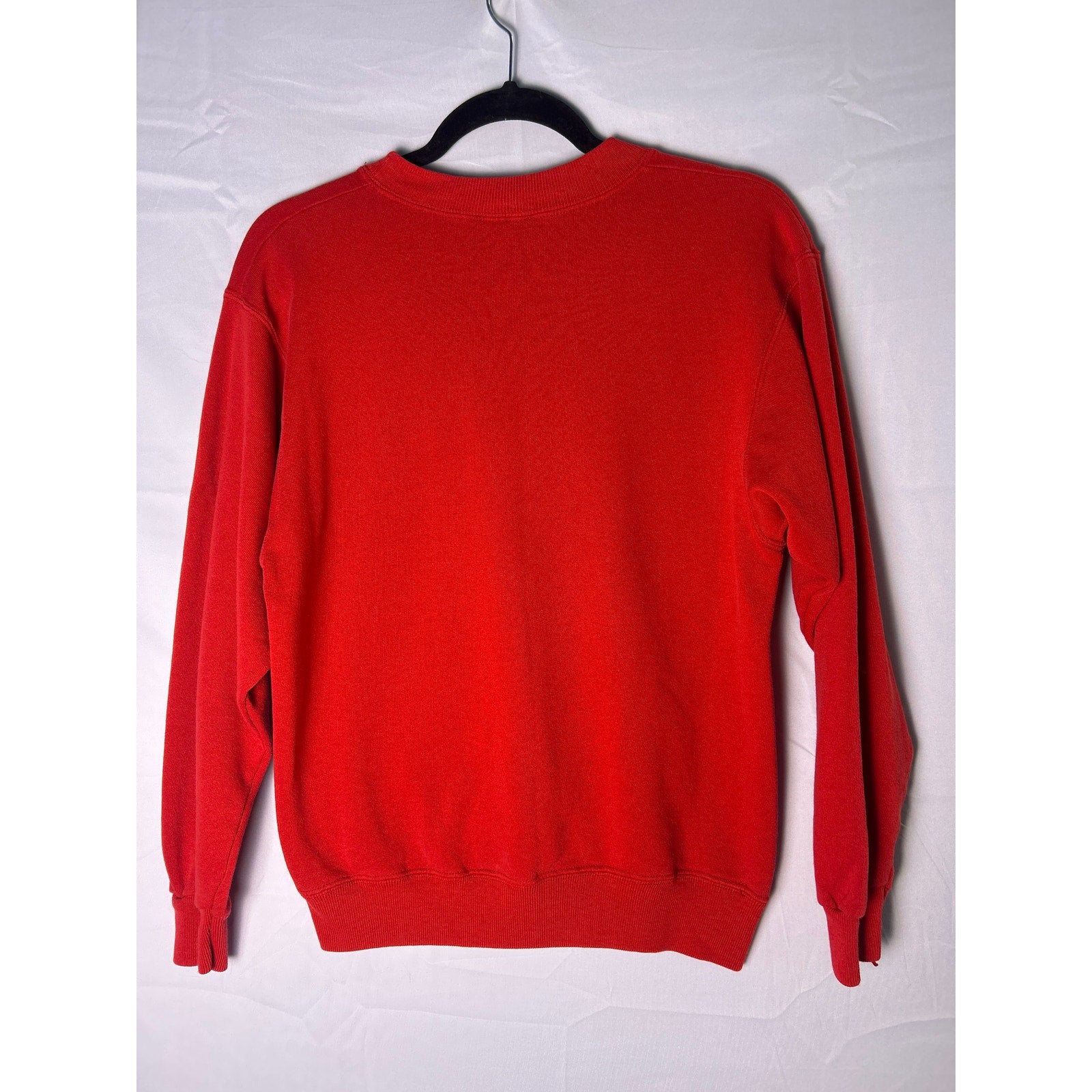 Hanes IU INDIANA University Hoosiers Print Red Crewneck Sweatshirt Men's Medium
